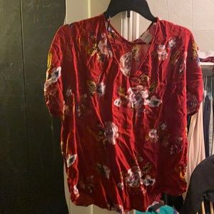 Kaileigh Floral blouse XL